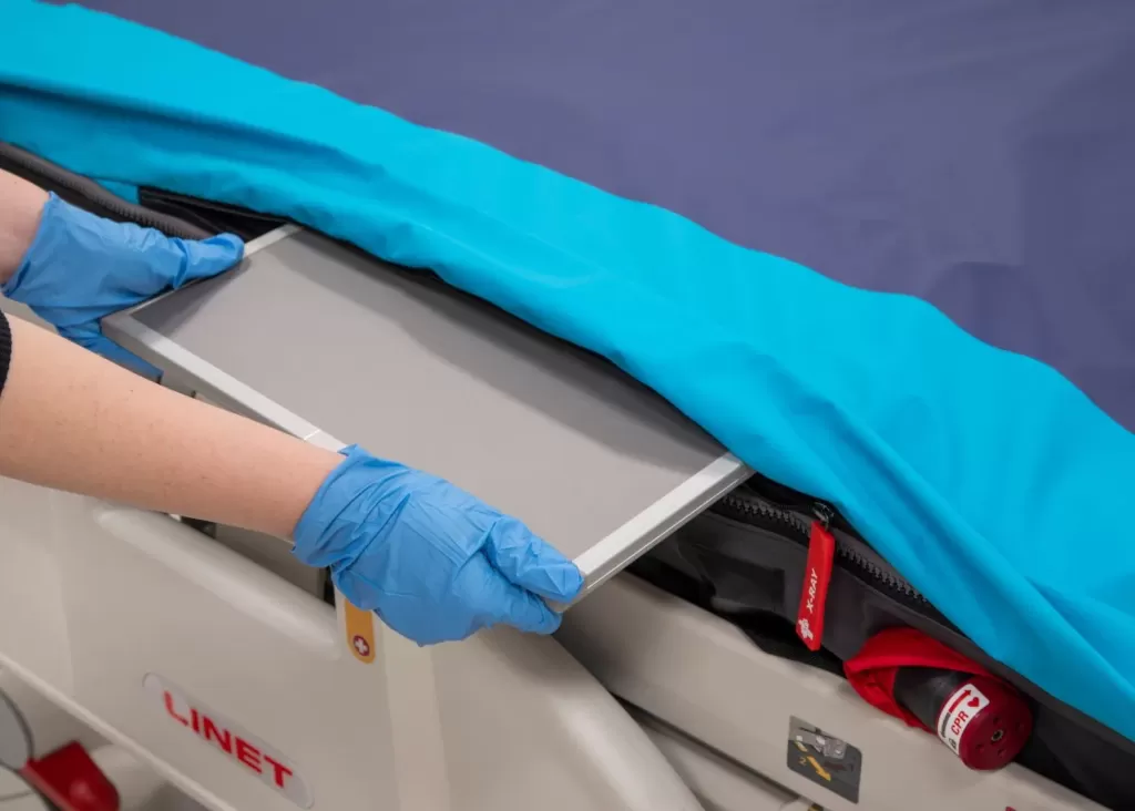 Integrated X-ray sleeve